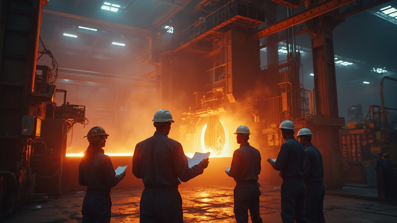 How Times Changed: Shifts in Steel Production