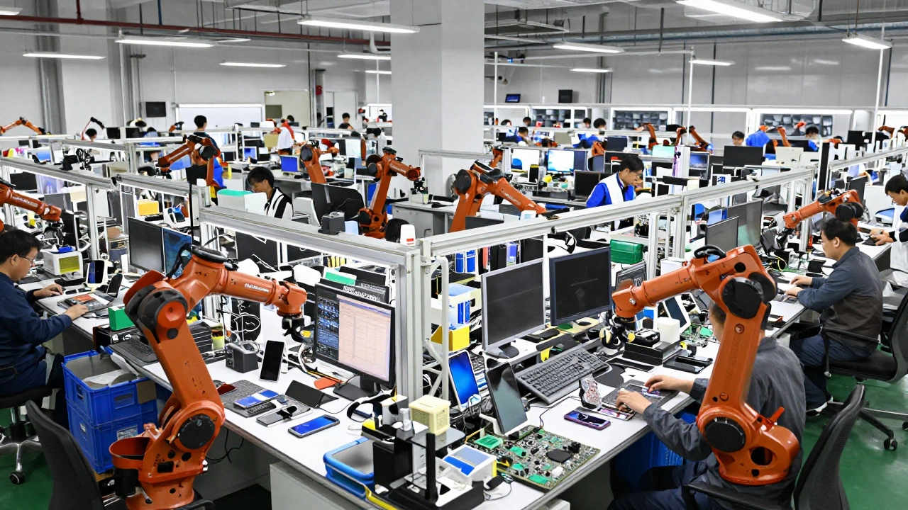 Which Country Is Most Advanced in Electronics Manufacturing?